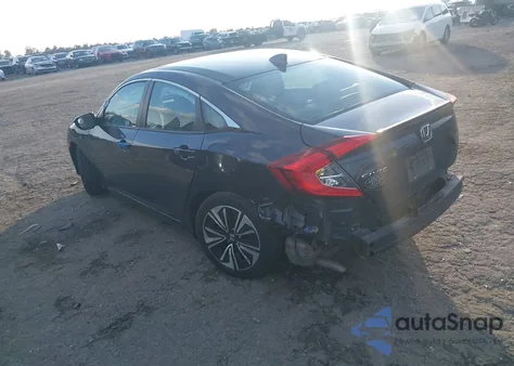 2017 Honda Civic Ex-T из США, поврежденный, VIN 19XFC1F4XHE206737